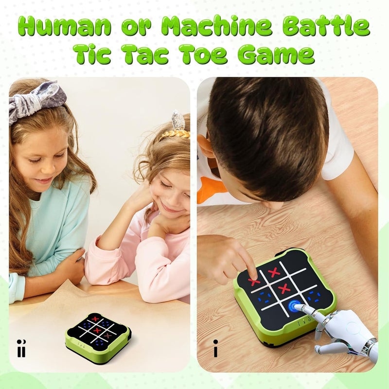 Bacare Electronic Tic Tac Toe Bolt Game, Handheld Digital Board Game, Electric Puzzle Game for Educational and Memory Growth, Portable Travel Games for Car Ride, Gift Ideal for Kids and Adults - Image 4
